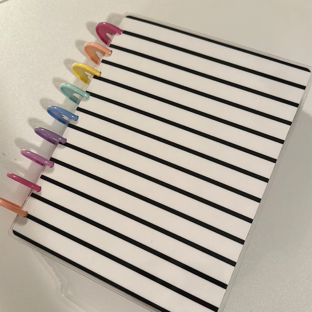 Happy Planner Sticker Storage with Stickers